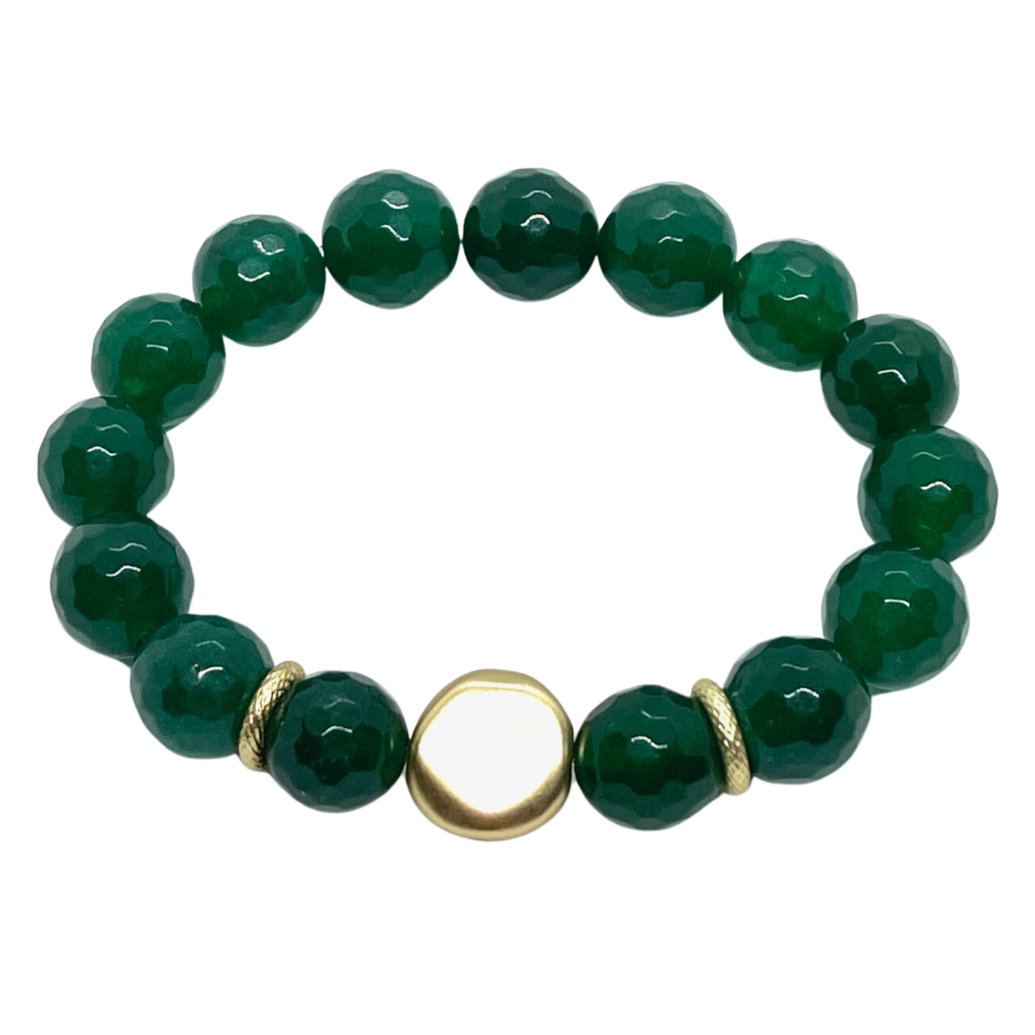 Jade stretch shop bracelet